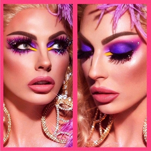 Anastasia Beverly Hills Bold Eyeshadow Palette with Pink, Blue, and Yellow - Picture 4 of 12